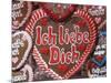 Lebkuchen for Sale in the Viennese Christmas Market, Vienna, Austria.-Jon Hicks-Mounted Photographic Print