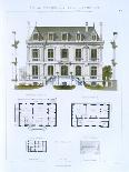 Design from 'Town and Country Houses Based on the Modern Houses of Paris', C.1864 (Colour Litho)-Leblanc-Premium Giclee Print