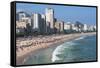 Leblon Beach, Rio De Janeiro, Brazil, South America-Gabrielle and Michael Therin-Weise-Framed Stretched Canvas