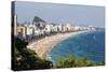 Leblon Beach, Rio De Janeiro, Brazil, South America-Gabrielle and Michael Therin-Weise-Stretched Canvas