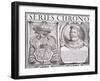 Lech, Founder of Poland, No. 1 from 'series Chronologica Ducum et Regum Polonorum-null-Framed Giclee Print