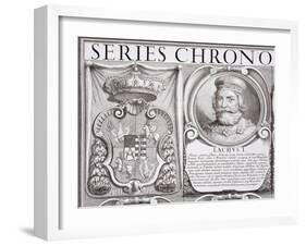 Lech, Founder of Poland, No. 1 from 'series Chronologica Ducum et Regum Polonorum-null-Framed Giclee Print