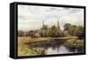 Lechlade-Alfred Robert Quinton-Framed Stretched Canvas