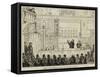 Lecture at the Charterhouse on Stephen Gray's Discoveries in Electricity-George Cruikshank-Framed Stretched Canvas