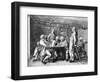 Lecture by Diderot-EJ Meissonier-Framed Art Print