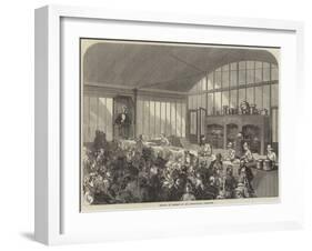 Lecture on Cookery at the International Exhibition-null-Framed Giclee Print