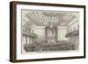Lecture on the Duke of Wellington and His Times, at the Beaumont Institution, Mile-End-null-Framed Giclee Print