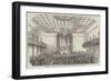 Lecture on the Duke of Wellington and His Times, at the Beaumont Institution, Mile-End-null-Framed Giclee Print