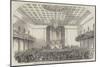 Lecture on the Duke of Wellington and His Times, at the Beaumont Institution, Mile-End-null-Mounted Giclee Print