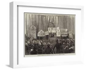 Lecture to Working Men on Ornamental Ironwork at the South Kensington Museum-David Henry Friston-Framed Giclee Print