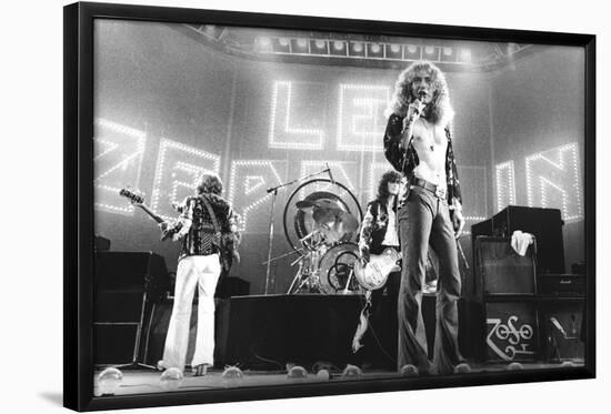 Led Zeppelin – Earls Court 1975-null-Framed Poster