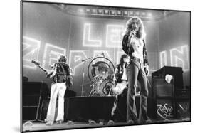 Led Zeppelin – Earls Court 1975-null-Mounted Poster