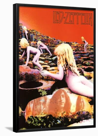 Led Zeppelin (Houses of the Holy, 2) Music Poster Print-null-Framed Poster