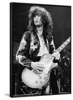 Led Zeppelin - Jimmy Page - Earls Court 1975-null-Framed Poster