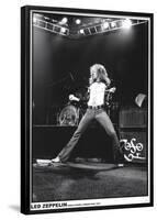Led Zeppelin - Robert Plant - Earls Court 1975-null-Framed Poster