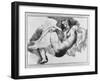 Leda, after a Drawing by Michelangelo Buonarroti (1475-1564) 1822 (Pen and Ink on Paper)-Théodore Géricault-Framed Giclee Print