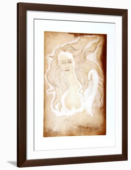 Leda and Swan-Hank Laventhol-Framed Limited Edition