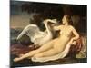 Leda and Swan-Cesare Mussini-Mounted Giclee Print