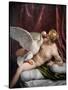 Leda and the Swan, 1585-Paolo Veronese-Stretched Canvas