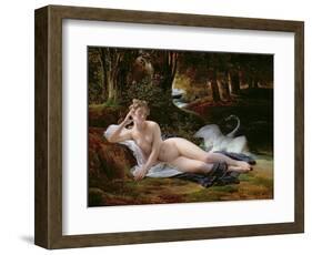 Leda and the Swan, 1832-Francois Edouard Picot-Framed Giclee Print