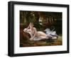 Leda and the Swan, 1832-Francois Edouard Picot-Framed Giclee Print