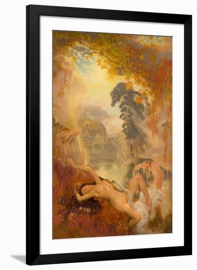 Leda and the Swan, 1928-William Shackleton-Framed Giclee Print