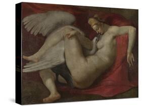 Leda and the Swan, after 1530-Michelangelo Buonarroti-Stretched Canvas