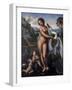 Leda and the Swan by Leonardo da Vinci-Leonardo da Vinci-Framed Giclee Print