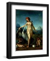 Leda and the Swan, c.1512-13-Jacopo da Carucci Pontormo-Framed Giclee Print