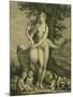 Leda and the Swan, Engraving-Philippe Triere-Mounted Giclee Print