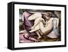 Leda and the Swan-Michelangelo Buonarroti-Framed Stretched Canvas