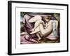 Leda and the Swan-Michelangelo Buonarroti-Framed Giclee Print