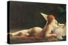 Leda and the Swan-Paul Prosper Tillier-Stretched Canvas