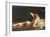 Leda and the Swan-Paul Prosper Tillier-Framed Giclee Print