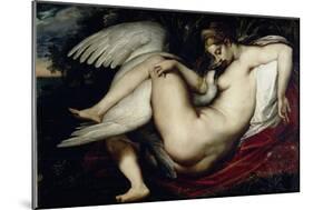 Leda and the Swan-Peter Paul Rubens-Mounted Giclee Print