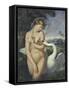 Leda and the Swan-Antonio Raffaele Calliano-Framed Stretched Canvas