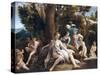 Leda and the Swan-Correggio-Stretched Canvas