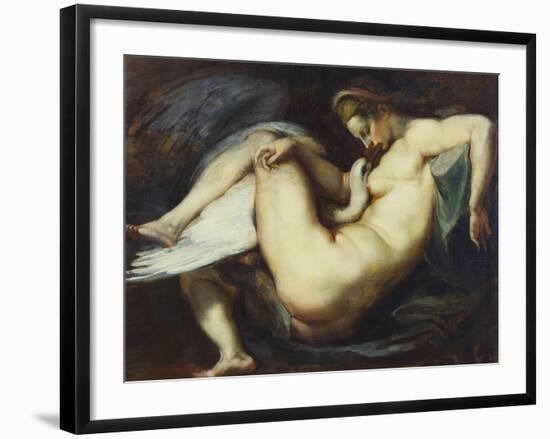 Leda and the Swan-Peter Paul Rubens-Framed Giclee Print