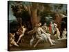 Leda and the Swan-Correggio-Stretched Canvas