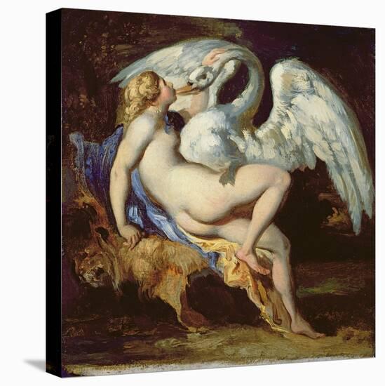 Leda and the Swan-Théodore Géricault-Stretched Canvas