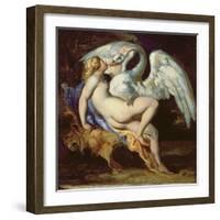 Leda and the Swan-Théodore Géricault-Framed Giclee Print