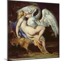 Leda and the Swan-Théodore Géricault-Mounted Giclee Print