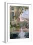 Leda and the Swan-Charles Edward Conder-Framed Giclee Print