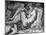 Leda, Engraved by Jacobus Bos, Boss or Bossius (Born circa 1520)-Michelangelo Buonarroti-Mounted Giclee Print