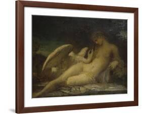 Léda-Gustave Moreau-Framed Giclee Print