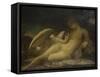 Léda-Gustave Moreau-Framed Stretched Canvas