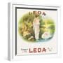 Leda-Art Of The Cigar-Framed Giclee Print