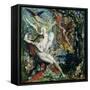 Leda-Gustave Moreau-Framed Stretched Canvas