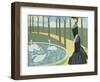 Leda-Gris-Framed Giclee Print