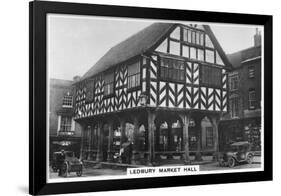 Ledbury Market Hall, Herefordshire, 1937-null-Framed Giclee Print